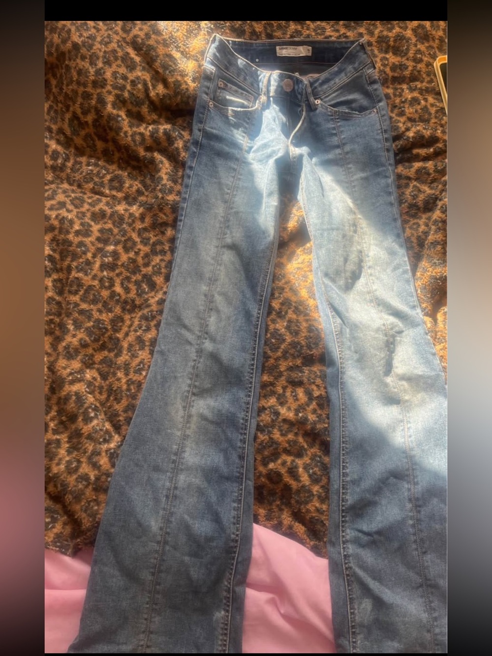 Garage Blue Flare Jeans
